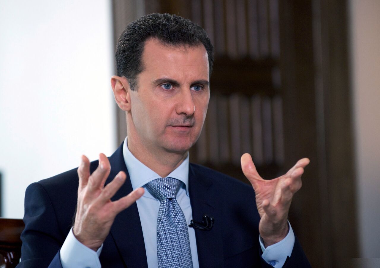 اظهارات بشار اسد درباره حمایت ایران از سوریه