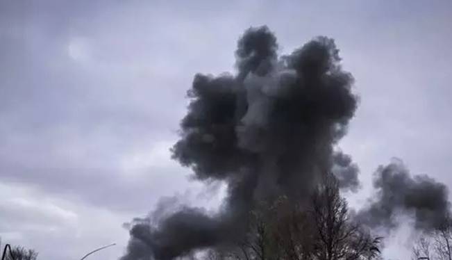 حمله موشکی روسیه به پایتخت اوکراین