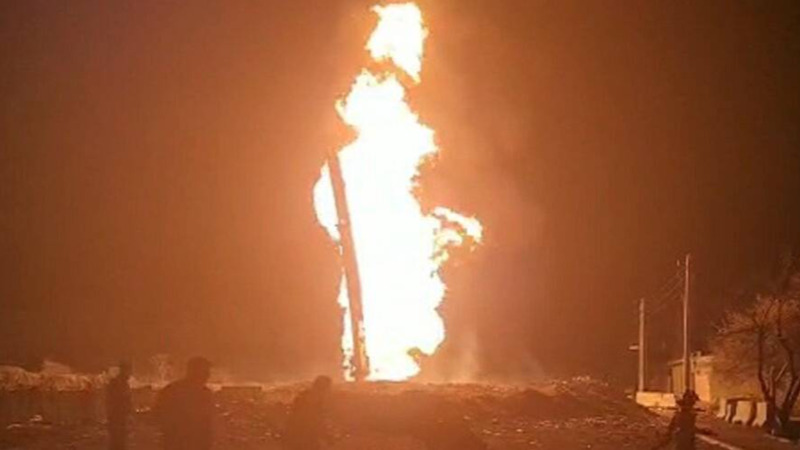 انفجار سنگین تانکر حامل مازوت در سنندج؛ دو کشته و حریق ۳۰ منزل مسکونی