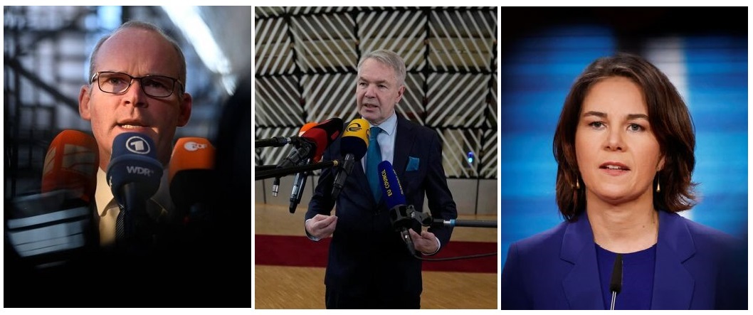 دخالت وزرای خارجه آلمان، ایرلند و فنلاند در امور داخلی ایران