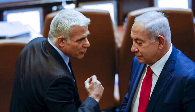 نتانیاهو: لاپید اسرائیل را به بحران کشانده است