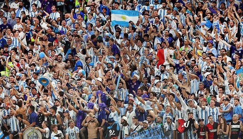 بازی آرژانتین - مکزیک رکورد زد