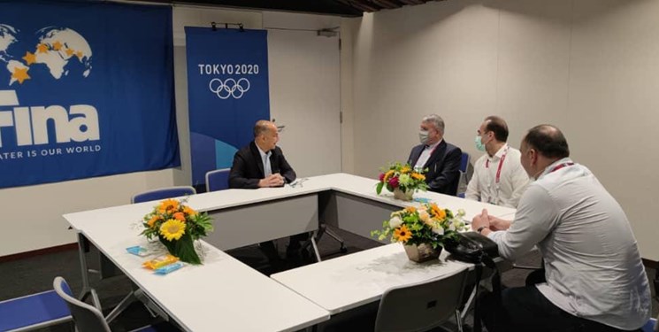 المپیک توکیو| جزئیات دیدار صالحی امیری با رئیس فدراسیون جهان شنا