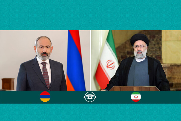 رئیس‌جمهور در گفتگوی تلفنی با نخست وزیر ارمنستان: ایران هیچگونه تغییر در جغرافیای سیاسی منطقه را نمی‌پذیرد