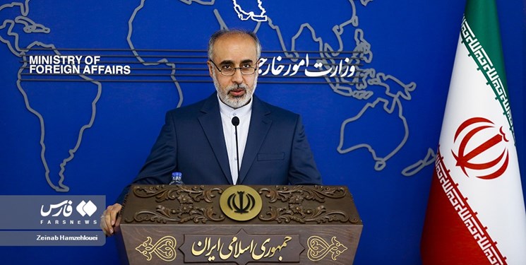 کنعانی خطاب به وزیر خارجه انگلیس: رسما از اتاق جنگ علیه ملت ایران حمایت می‌کنید