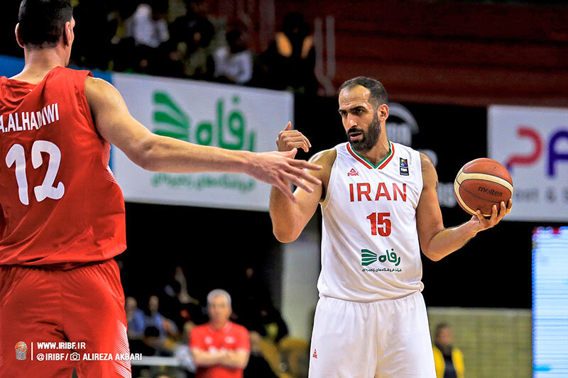 پیروزی تیم ملی بسکتبال ایران مقابل سوریه در انتخابی کاپ آسیاز
