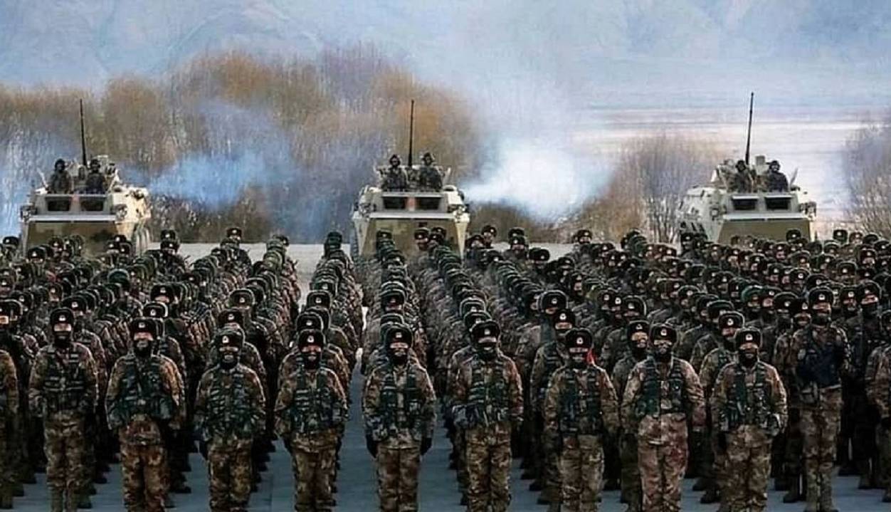 استقرار ۶۰ هزار نیروی نظامی چین در مرز مورد مناقشه با هند