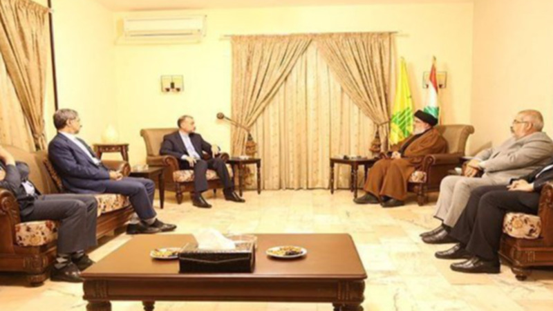 دیدار امیرعبداللهیان با دبیرکل حزب الله/ نصرالله: ایران ثابت کرد که متحدی صادق و دوستی وفادار است