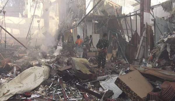 جنگنده‌های سعودی «صنعا» را هدف قرار دادند