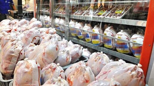 عرضه گوشت مرغ با قیمت جدید در بازار