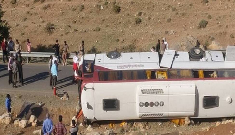 مقصر تصادف اتوبوس خبرنگاران مشخص شد