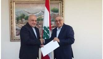 دیدار سفیر جدید ایران با وزیر خارجه لبنان