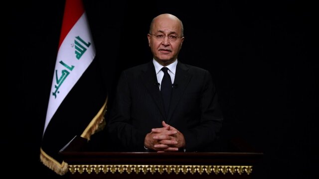حمایت رئیس جمهور عراق از احیای توافق هسته‌ای و بهبود روابط ایران و عربستان