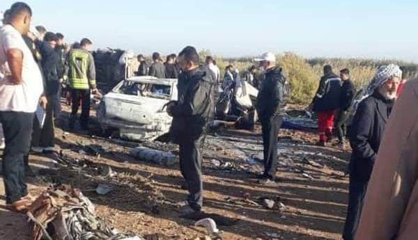 تصادف زنجیره‌ای در محور اهواز - خرمشهر؛ ۱۰ نفر کشته شدند
