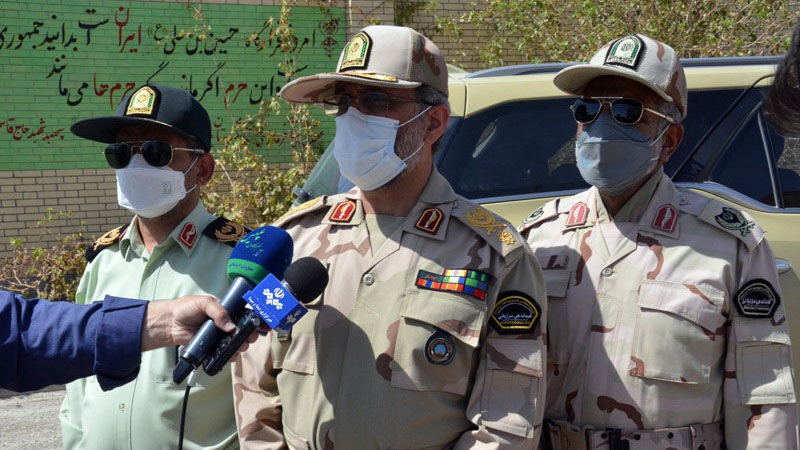 گزارش جانشین فرمانده ناجا از امنیت مرزها