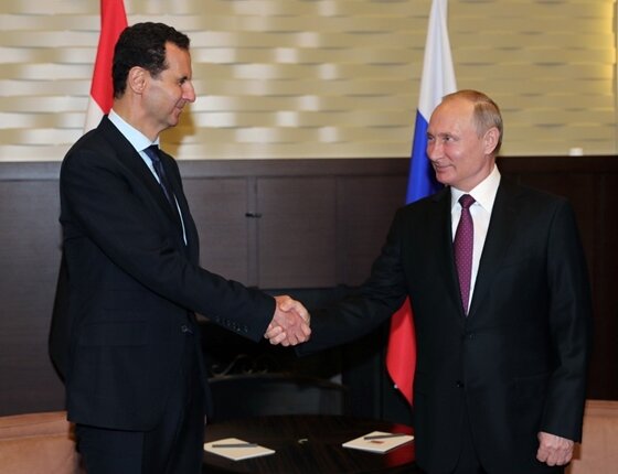 تشکر پوتین از «اسد» به دلیل موضع دمشق نسبت به مسئله اوکراین