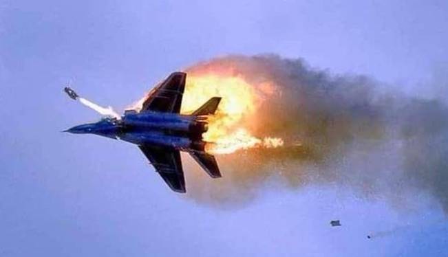 عکس سقوط جنگنده روسی هم جعلی از آب درآمد