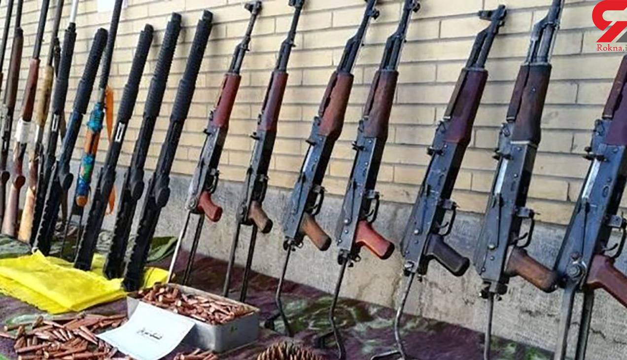 بازداشت مافیای فروش اسلحه و مهمات جنگی در اهواز
