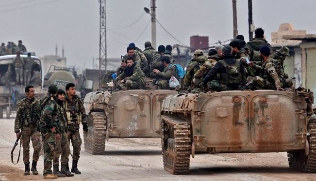 آغاز عملیات ارتش سوریه علیه داعش در رقه و دیرالزور