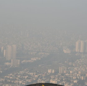 ازن هوای تهران را آلوده کرد
