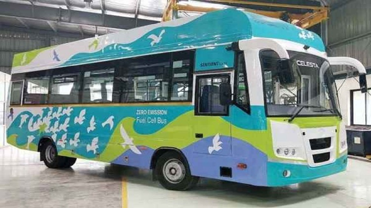 هند اولین اتوبوس پیل سوختی هیدروژنی خود را می‌سازد