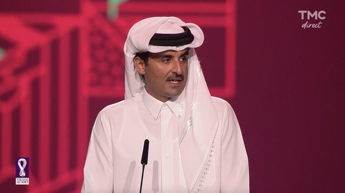 واکنش امیر قطر به هم‌گروه شدن ایران با آمریکا و انگلیس در جام جهانی