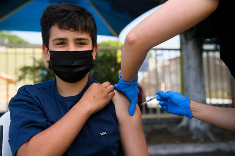 ۶۵ درصد دانش‌آموزان واکسینه شدند