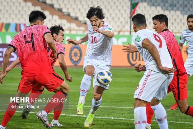 نگرانی کُره‌ای‌ها از وقت‌کُشی و فوتبال دفاعی تیم ملی ایران