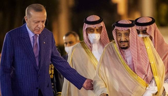 احوالپرسی اردوغان از شاه سعودی