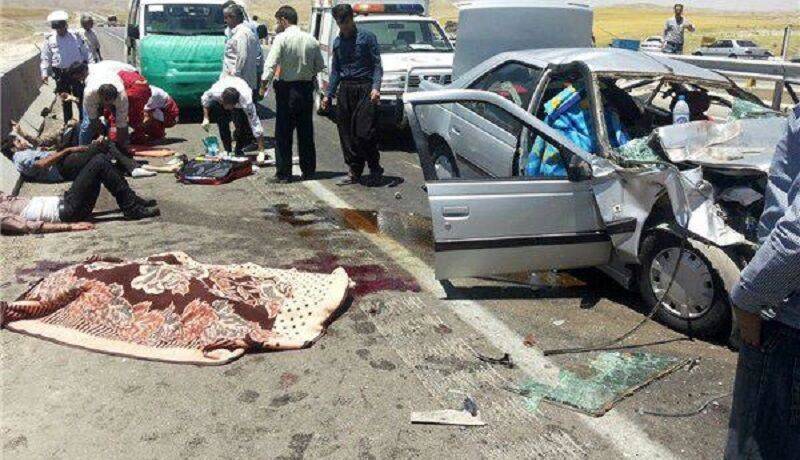 پنج نفر در تصادف مرگبار محور ارومیه - تبریز جان باختند
