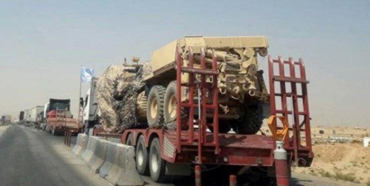 انفجار در مسیر کاروان آمریکایی در عراق