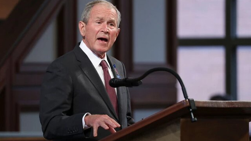 درخواست جرج بوش از بایدن درباره افغانستان