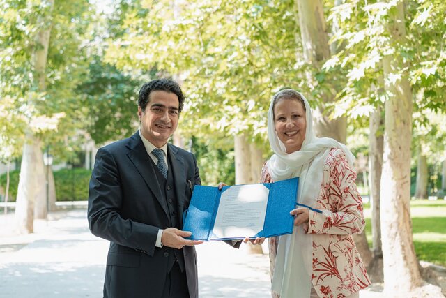 تقدیر سفارت سوئیس در ایران از همایون شجریان