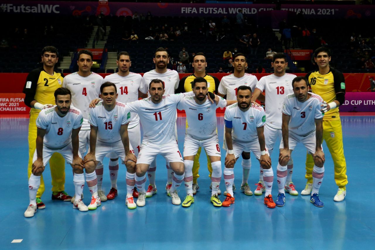 سقوط ۲ پله‌ای تیم ملی فوتسال ایران در رده‌بندی جهانی
